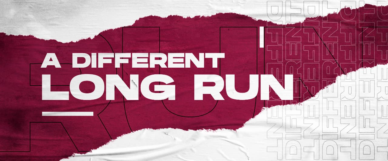 A different long run banner